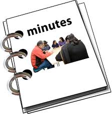 A minute book - a formal record of the Board's decisions and history